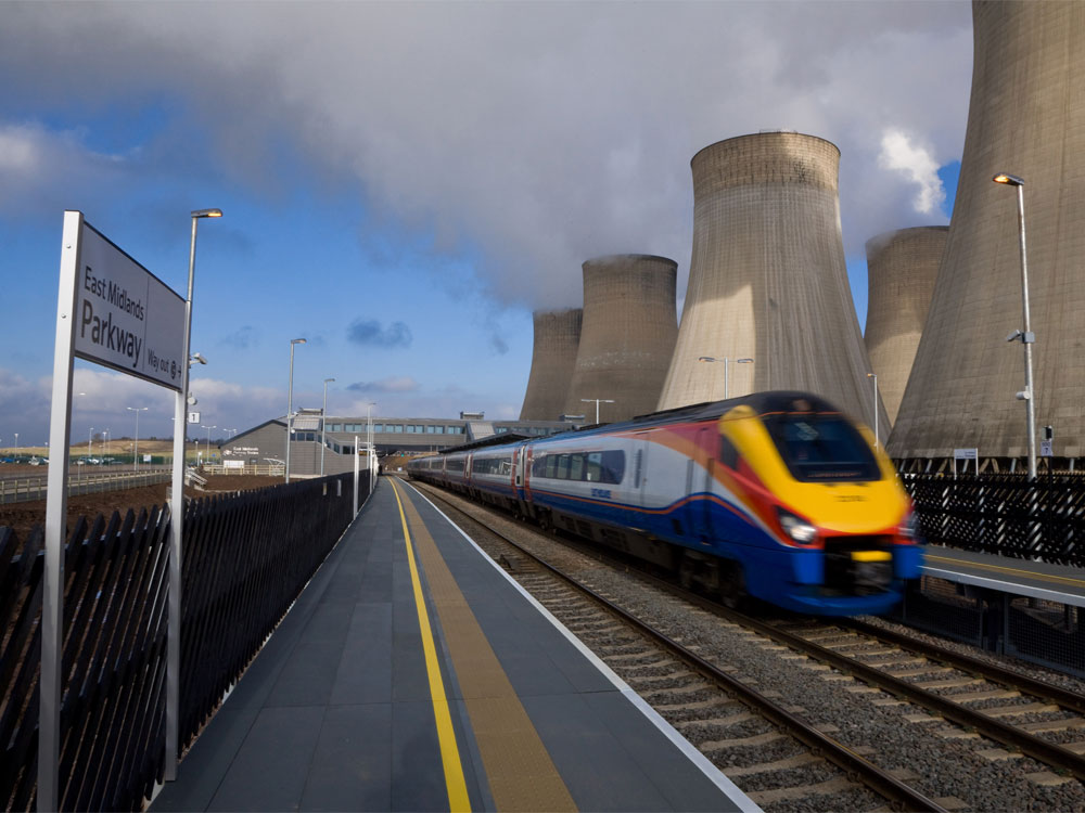 Case Study East Midlands Parkway Station Platform